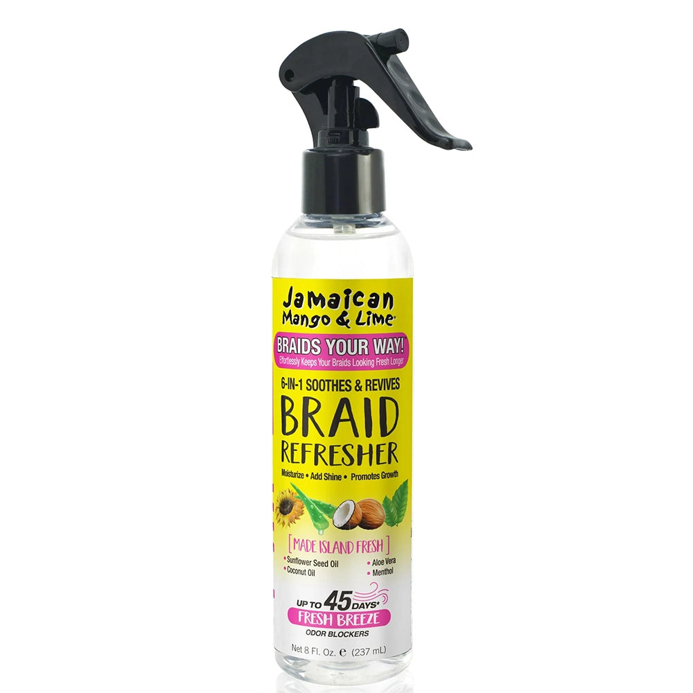 Jamaican Mango & Lime 6-in-1 Soothes & Revives Braid Refresher 8 oz