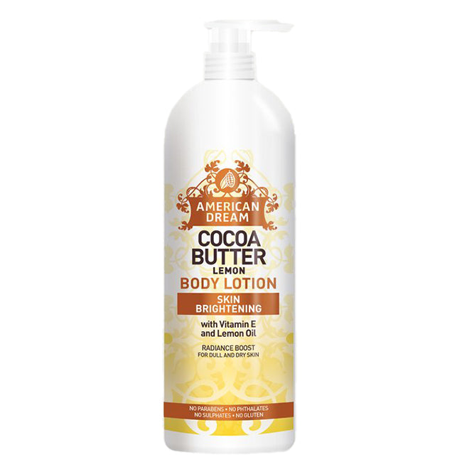 American Dream Cocoa Butter Lemon Body Lotion 750 ml