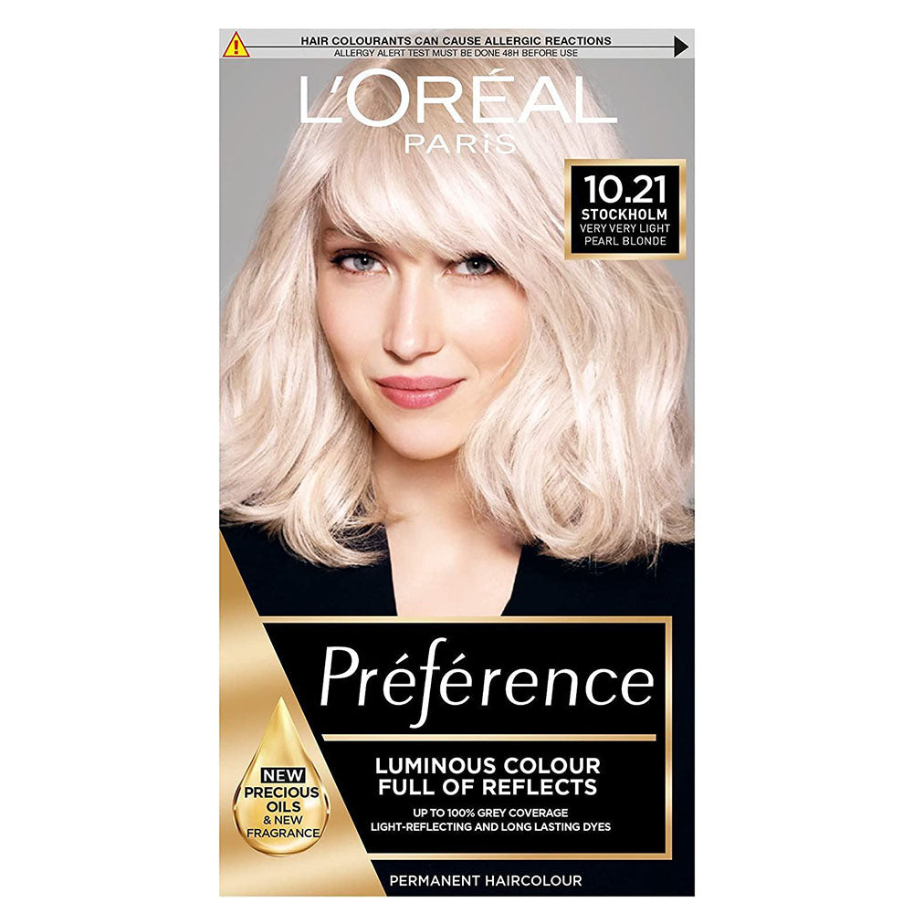 L'Oréal Préférence | 10.21 Very Very Light Pearl Blonde