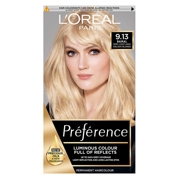 L'Oréal Préférence | 9.13 Very Light Ashy Golden Blonde