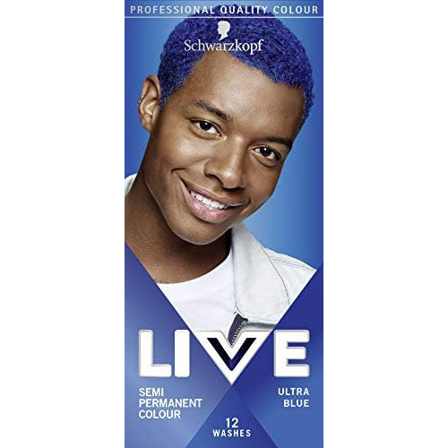 Schwarzkopf Live Men Semi-Permanent Colour ultra blue