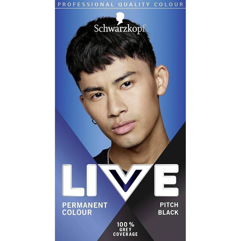 Schwarzkopf Live Men Permanent Colour Pitch Black