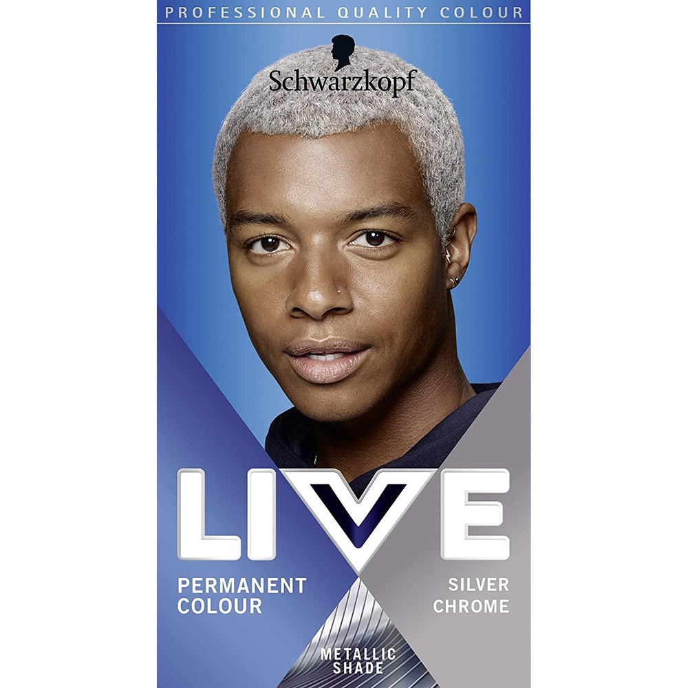 Schwarzkopf Live Men Permanent Colour Silver Chrome