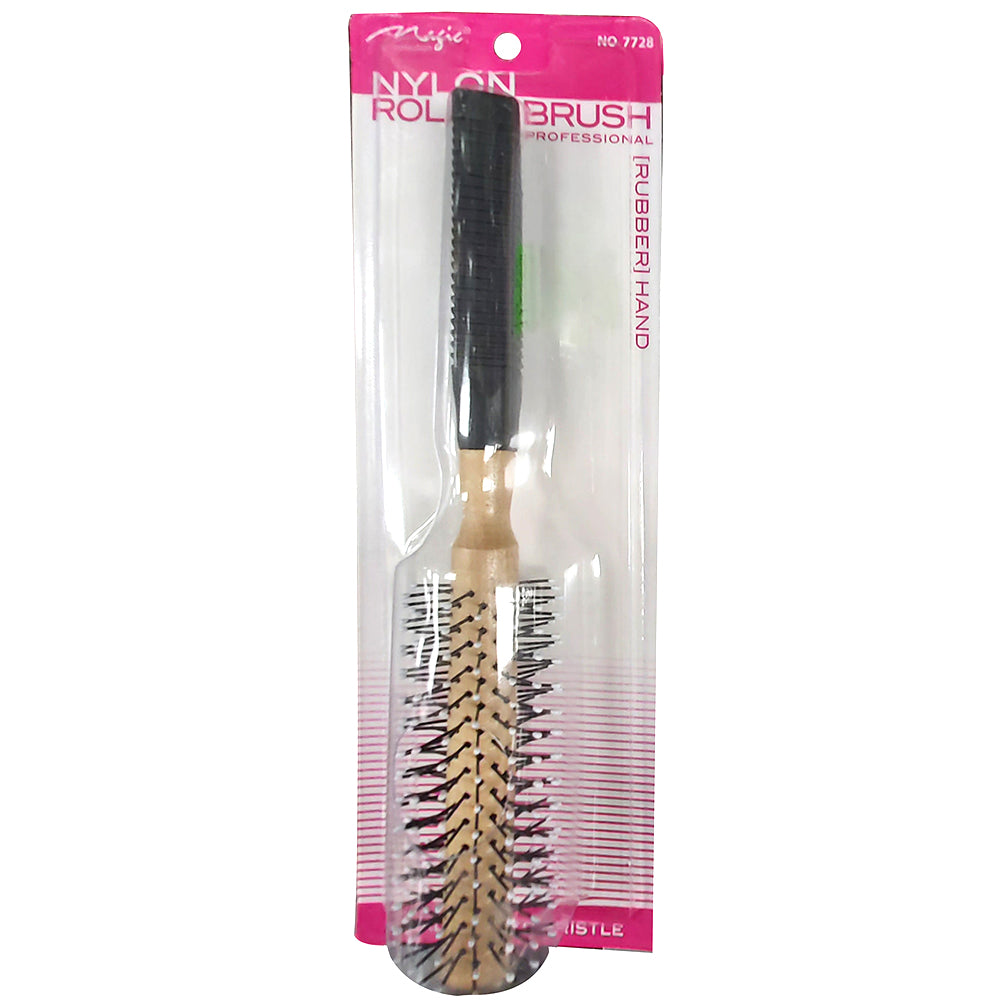 Magic Collection Nylon Roller Brush - Rubber Hand (No.7728)