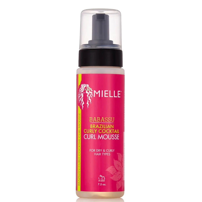 Mielle Babassu Brazilian Curly Cocktail Curl Mousse 7.5 oz