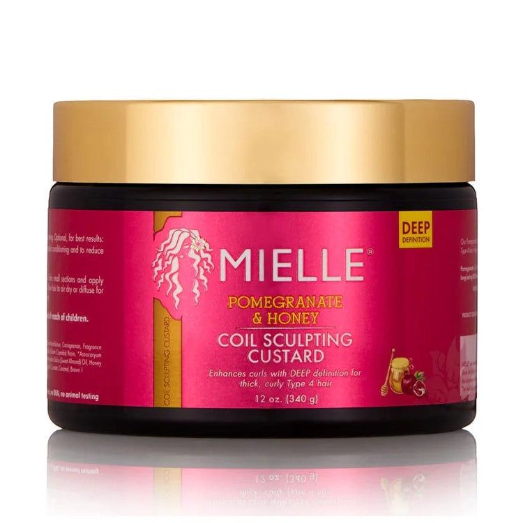 Mielle Pomegranate & Honey Coil Sculpting Custard 12 oz