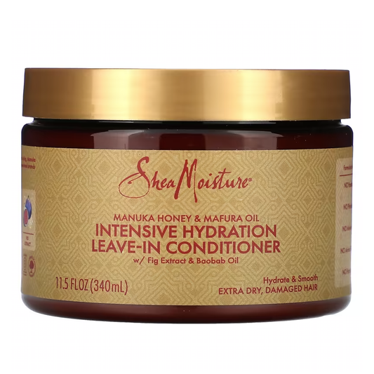 Shea Moisture Manuka Honey & Mafura Oil Intensive Hydration Leave-In Conditioner 11.5 oz