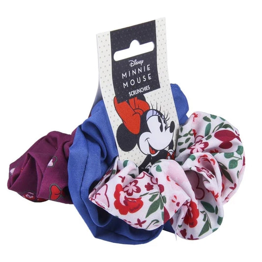 Disney's Minnie Mouse Hair Scrunchies - Pack of 3