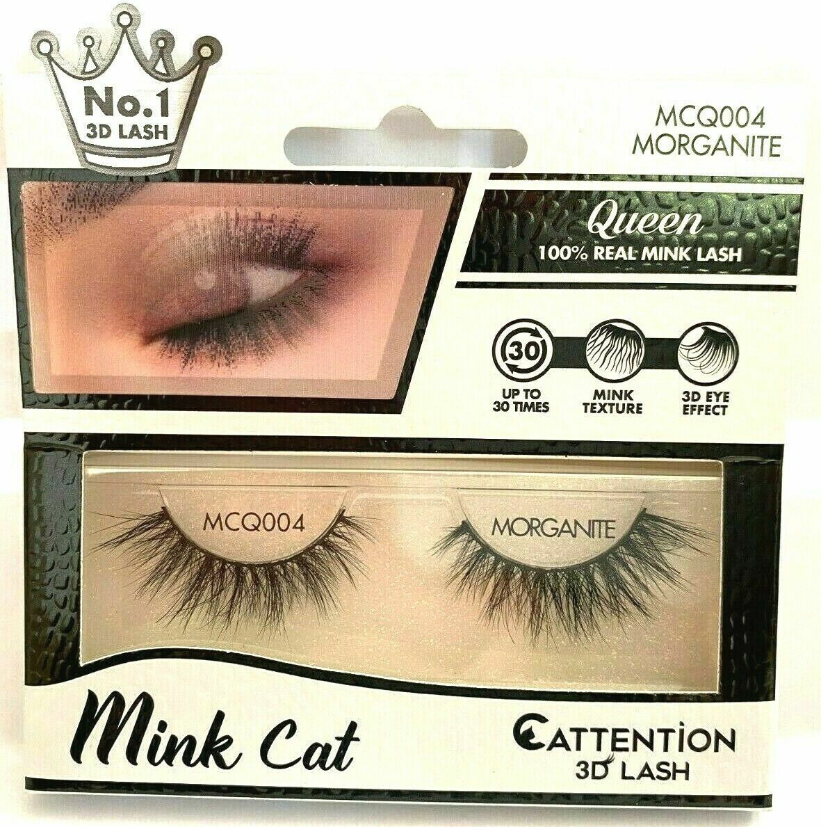 Mink Cat Queen - 100% Real Mink 3D Lashes