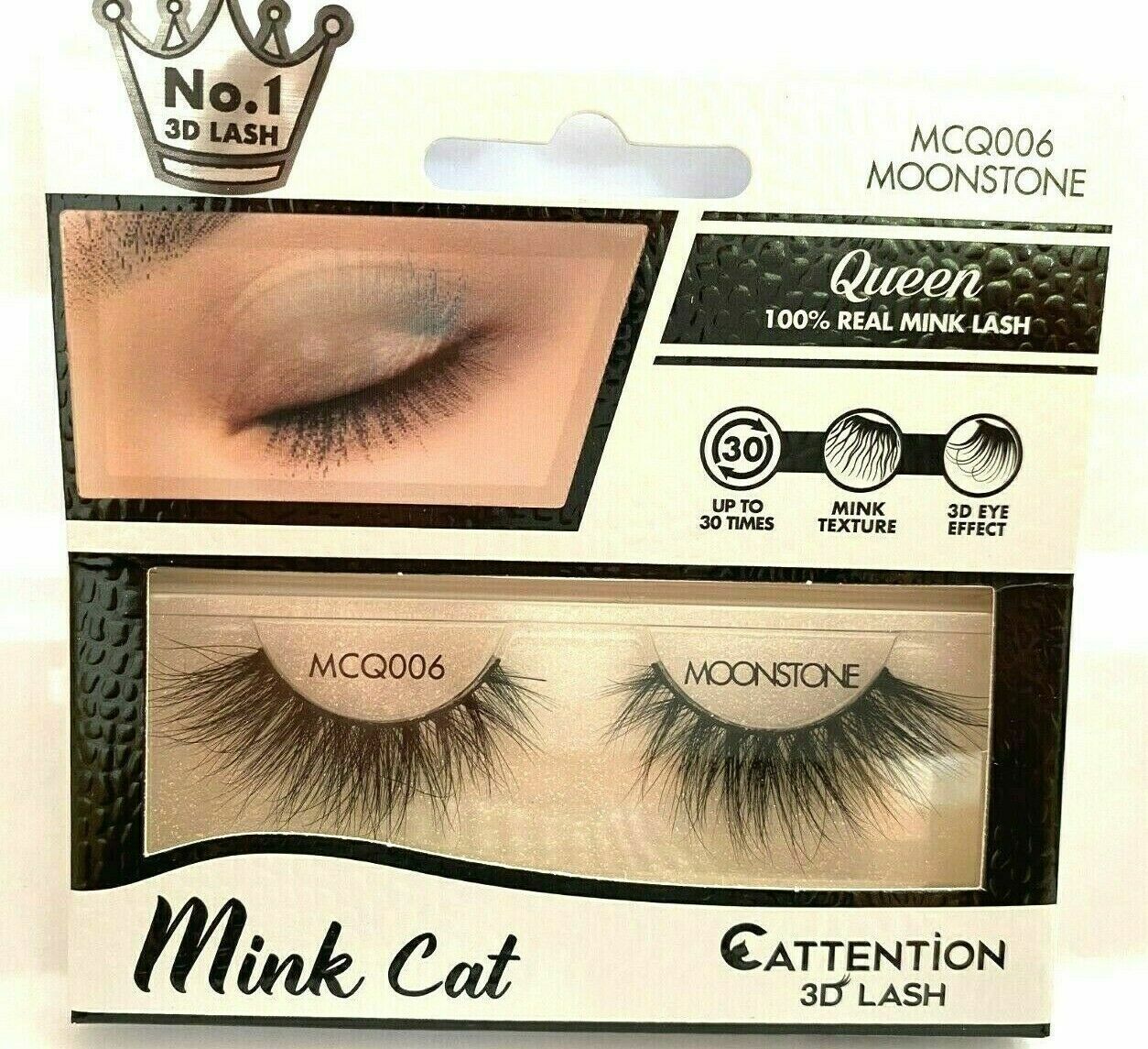 Mink Cat Queen - 100% Real Mink 3D Lashes