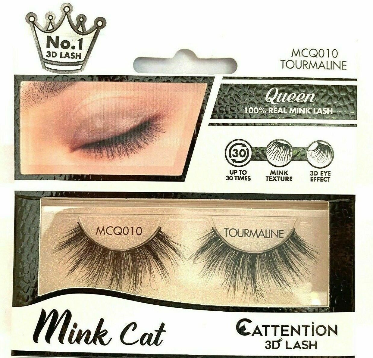 Mink Cat Queen - 100% Real Mink 3D Lashes