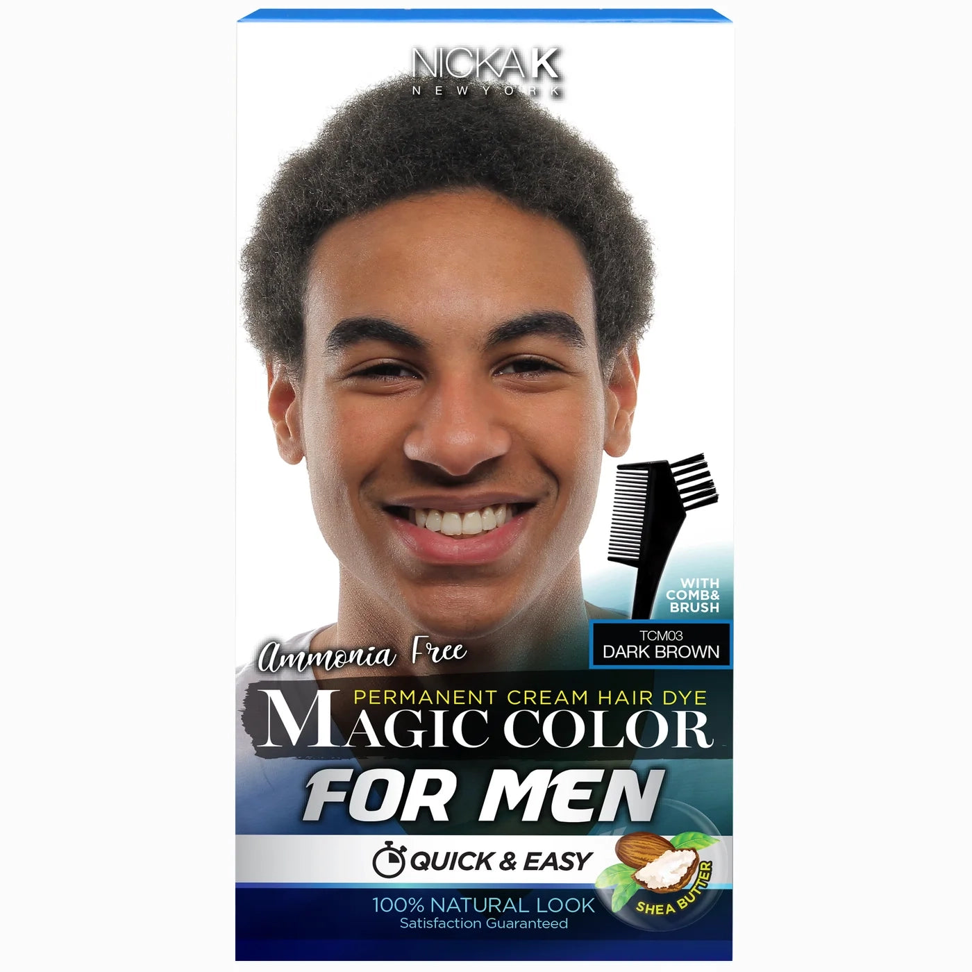 Nicka K Magic Color for Men dark brown