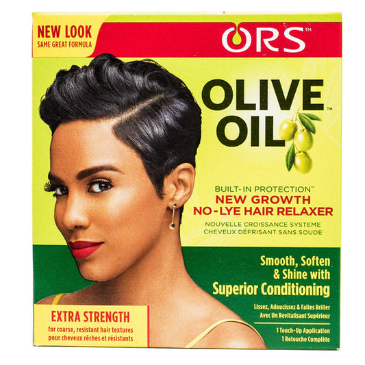 ORS Olive Oil New Growth No-Lye Hair Relaxer | Extra Strength