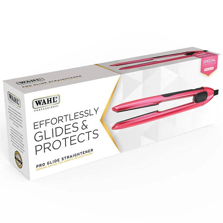 Wahl Pro Glide Straightener | Special Edition Colour Pink Orchid