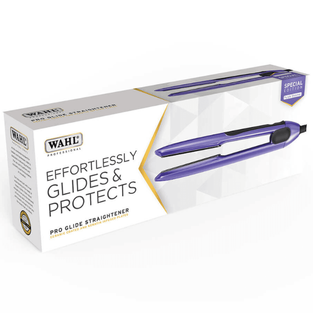 Wahl Pro Glide Straightener | Special Edition Colour Purple Shimmer