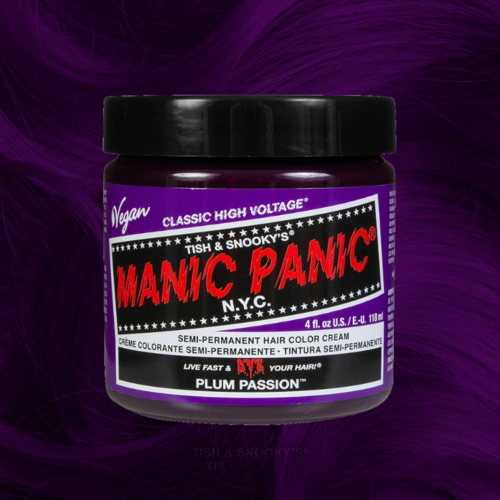 Manic Panic Semi-Permanent Hair Color Cream | Plum Passion