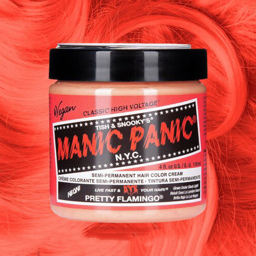 Manic Panic Semi-Permanent Hair Color Cream | Pretty Flamingo