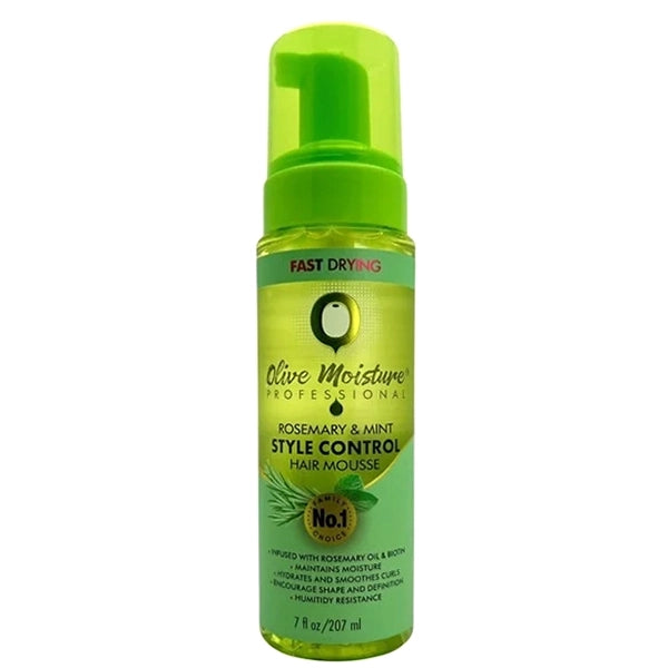 Olive Moisture Rosemary & Mint Style Control Hair Mousse 207 ml