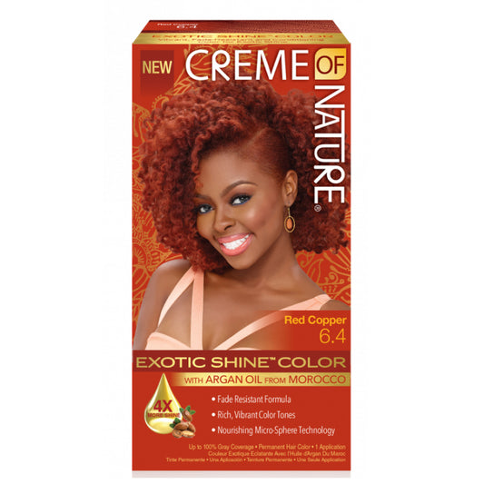 Creme Of Nature Exotic Shine Permanent Color | 6.4 Red Copper