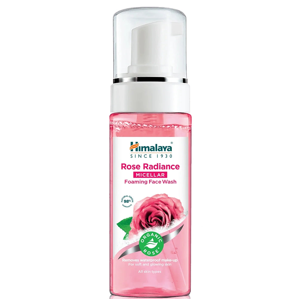 Himalaya Rose Radiance Micellar Foaming Face Wash 150 ml