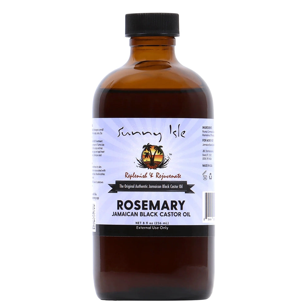 Sunny Isle Rosemary Jamaican Black Castor Oil 8 oz