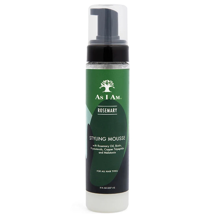 As I Am Rosemary Styling Mousse 8 oz