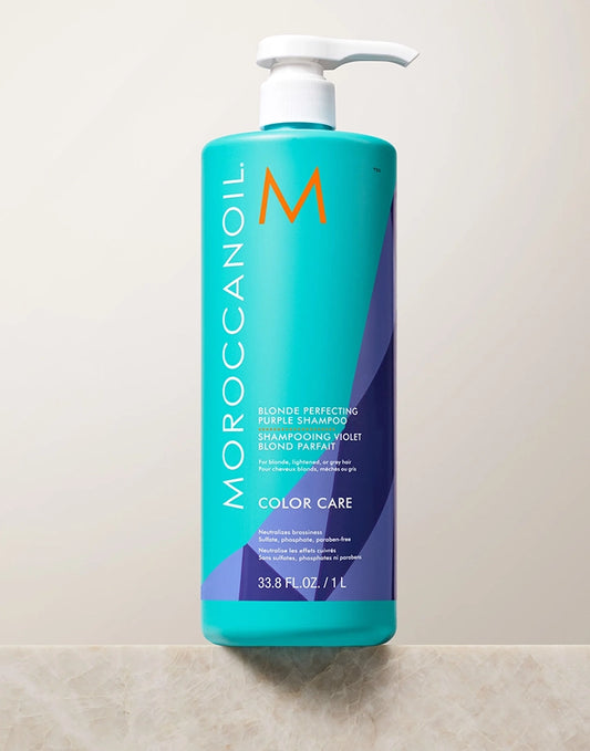 Moroccanoil Blonde Perfecting Purple Shampoo 1 l