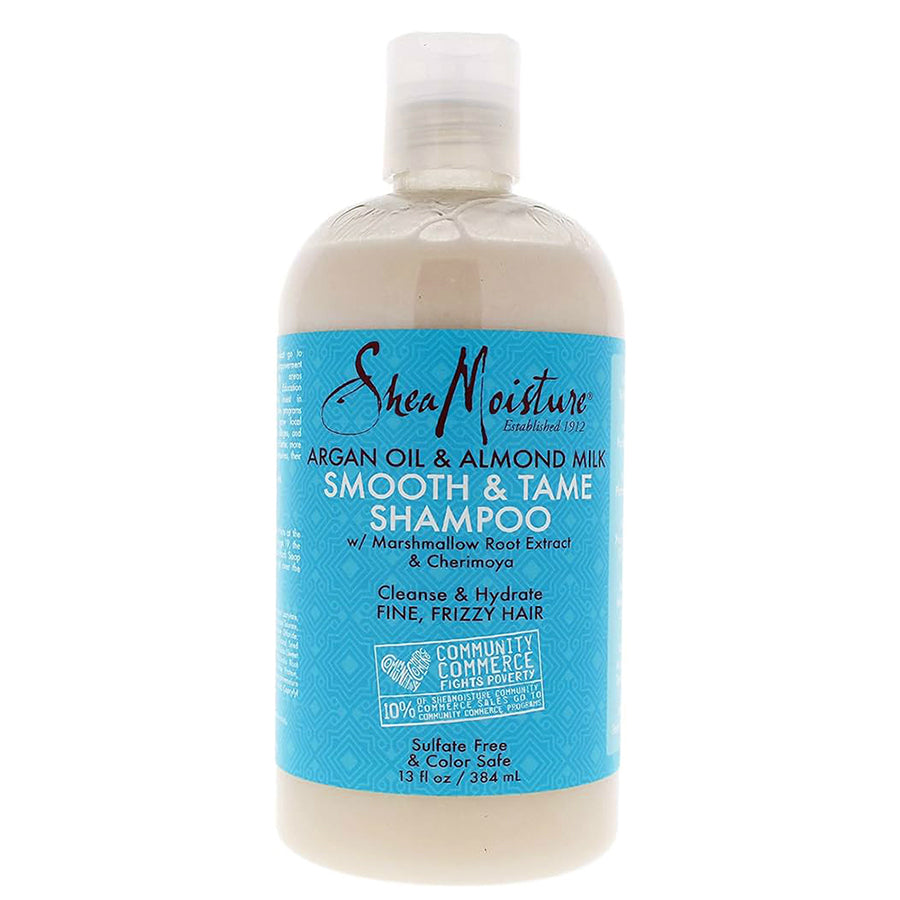 Shea Moisture Argan Oil & Almond Milk Smooth & Tame Shampoo 13 oz