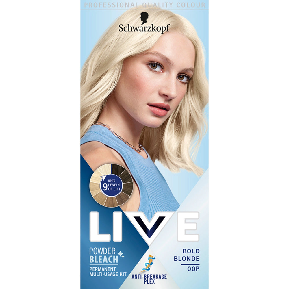 Schwarzkopf LIVE Powder Bleach 00P Bold Blonde