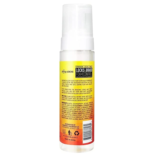 All Day Locks & Braid Foam Control 8 oz