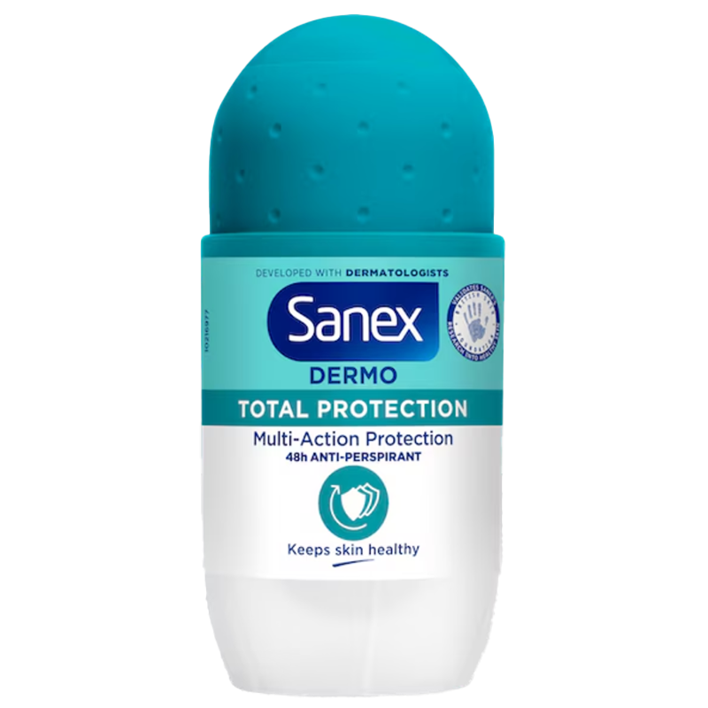 Sanex Total Protection 48h Antiperspirant Roll-On 50 ml