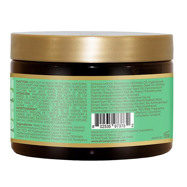 African Pride Peppermint, Rosemary & Sage Strengthening Masque 12 oz