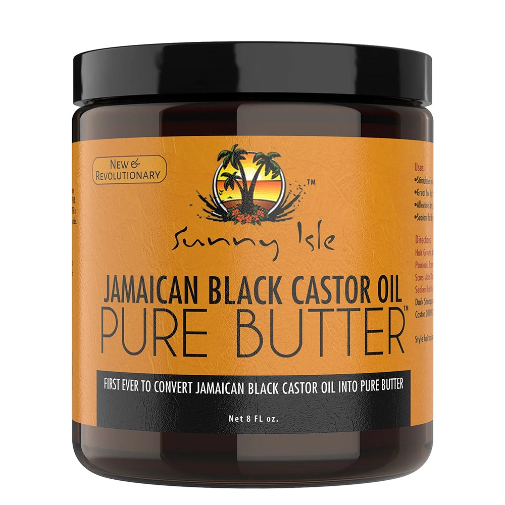 Sunny Isle Jamaican Black Castor Oil Pure Butter 8 oz