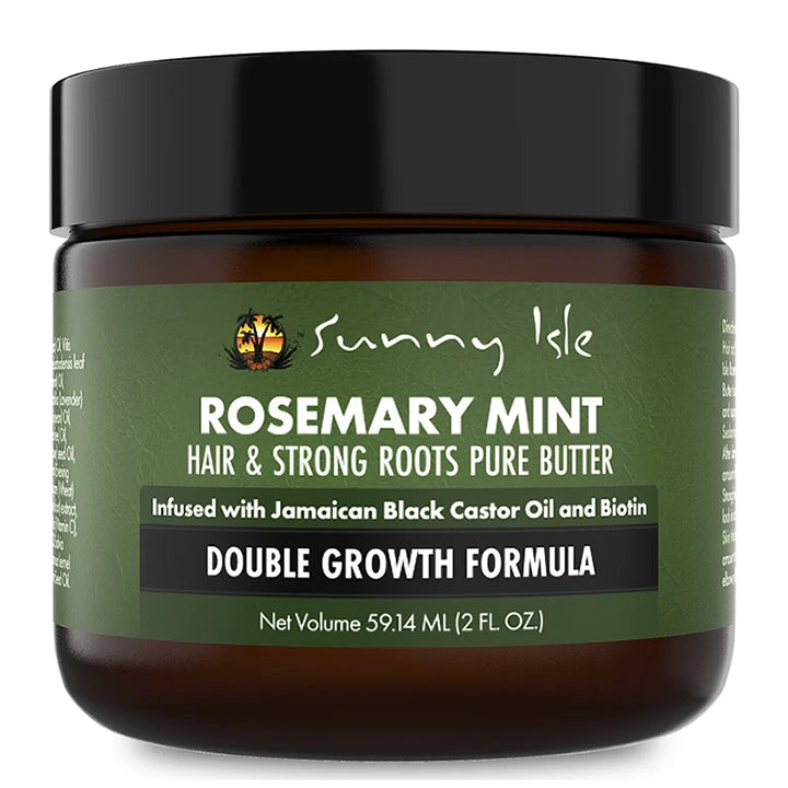 Sunny Isle Rosemary Mint Hair & Strong Roots Butter 2 oz