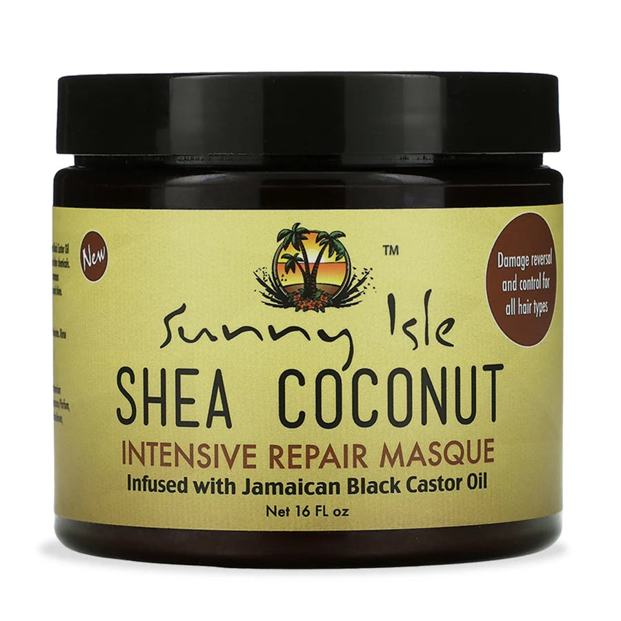 Sunny Isle Shea Coconut Intensive Repair Masque 16 oz