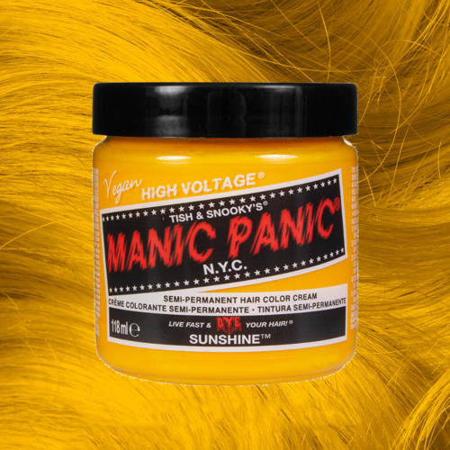 Manic Panic Semi-Permanent Hair Color Cream | Sunshine