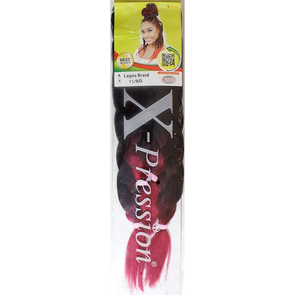 X-Pression Lagos Braid T1/BG