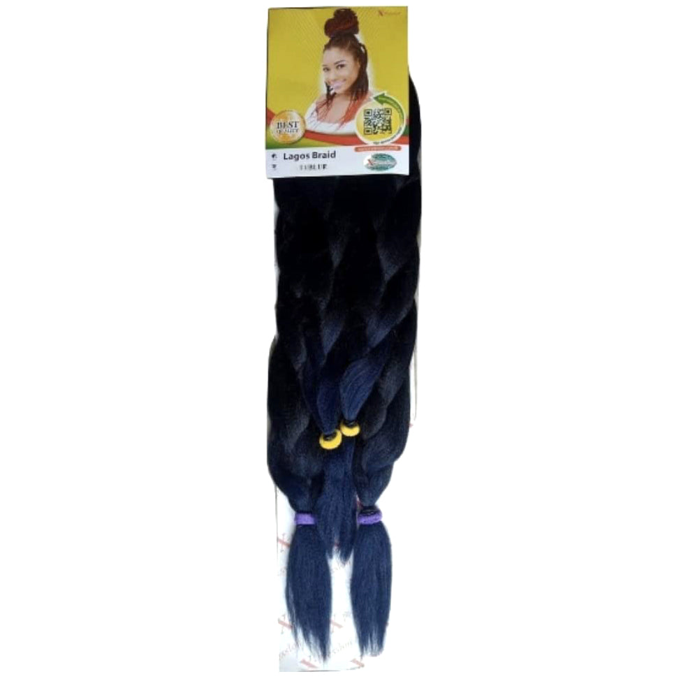 X-Pression Lagos Braid T1/blue