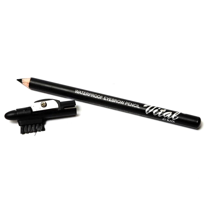 Vital Waterproof Eyebrow Pencil Black