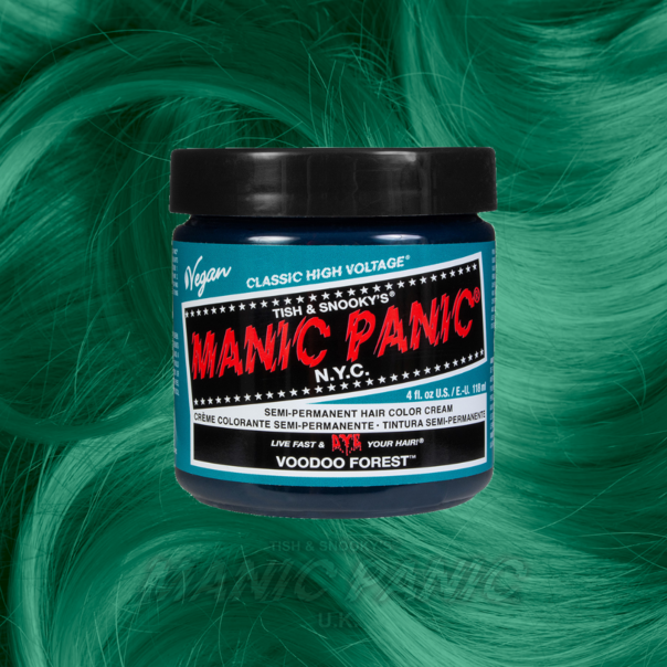 Manic Panic Semi-Permanent Hair Color Cream | Voodoo Forest