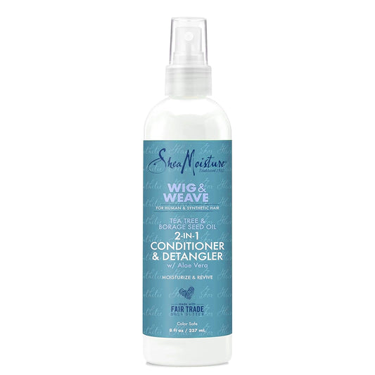 Shea Moisture Wig & Weave 2-in-1 Conditioner & Detangler 8 oz