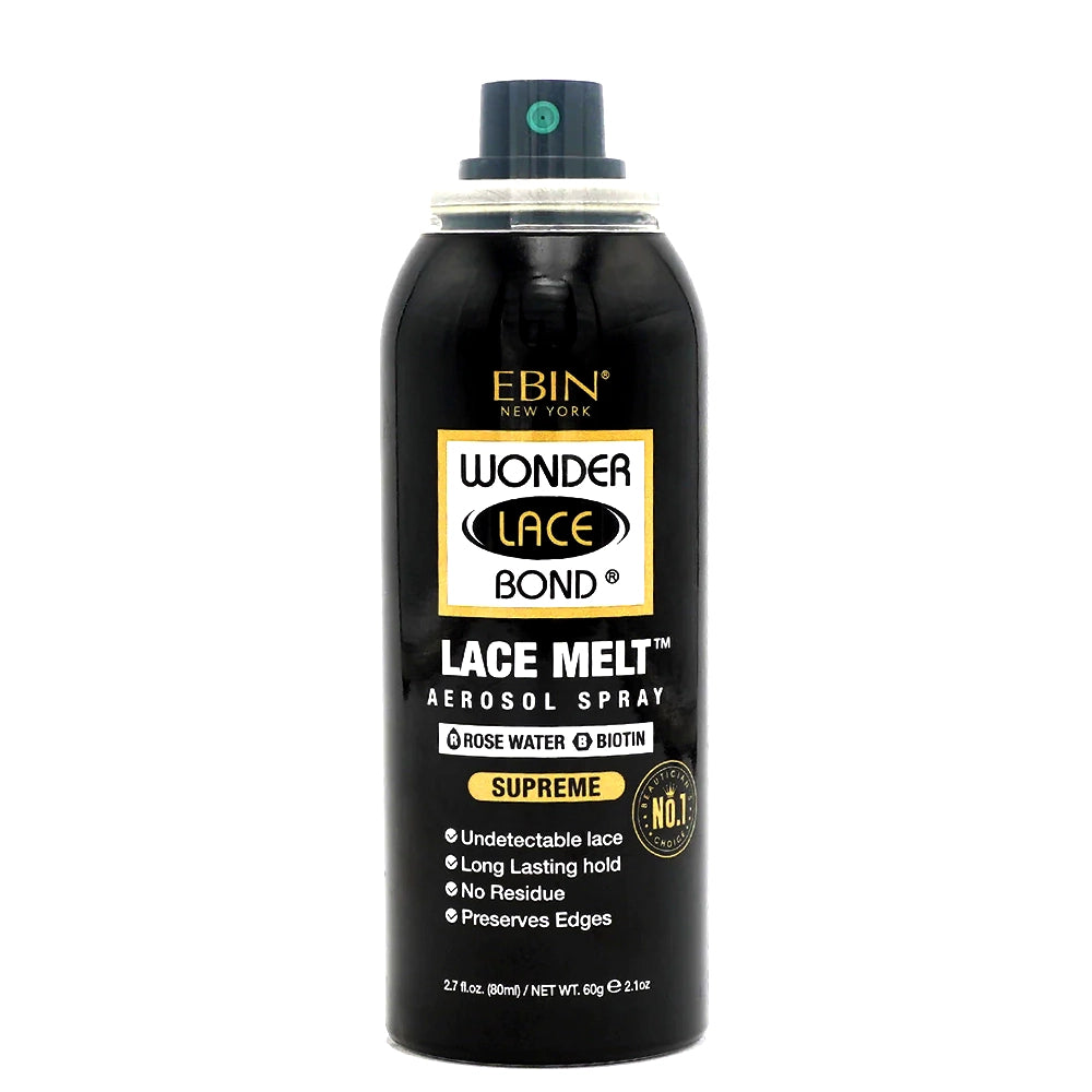 Ebin Wonder Lace Bond Lace Melt Aerosol Spray | Supreme 2.1 oz