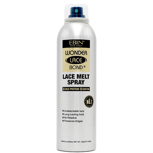 Ebin Wonder Lace Bond Lace Melt Spray | Silk Protein 4.5 oz