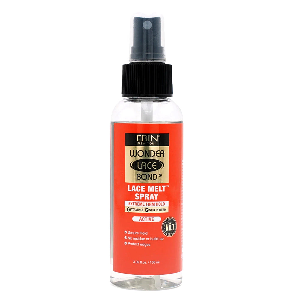 Ebin Wonder Lace Bond Lace Melt Spray | Active 3.39 oz