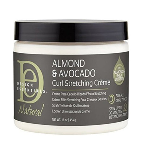 Design Essentials Almond & Avocado Curl Stretching Creme 16 oz