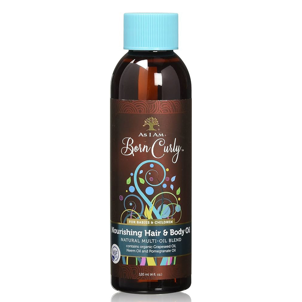 As I Am Born Curly Nourishing Hair And Body Oil 120 ml