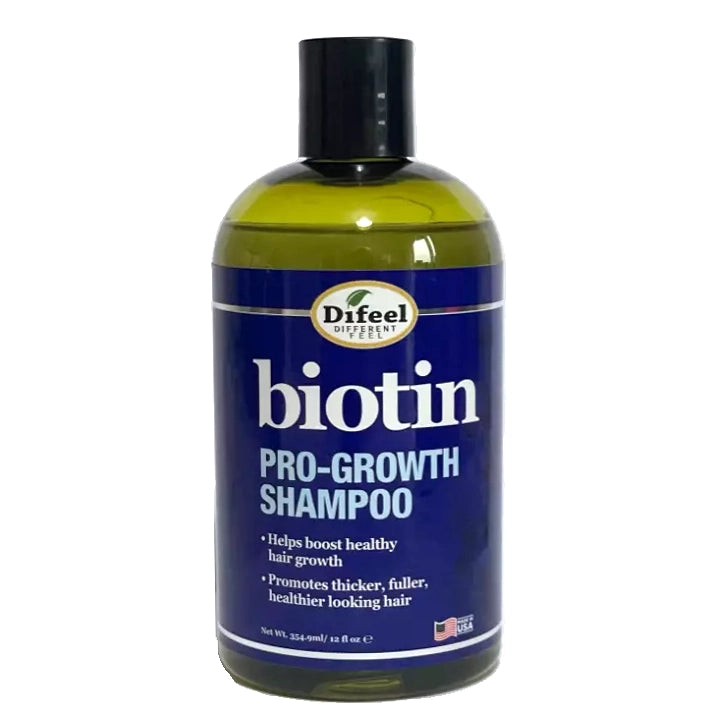 Difeel Biotin Pro-Growth Shampoo 12 oz