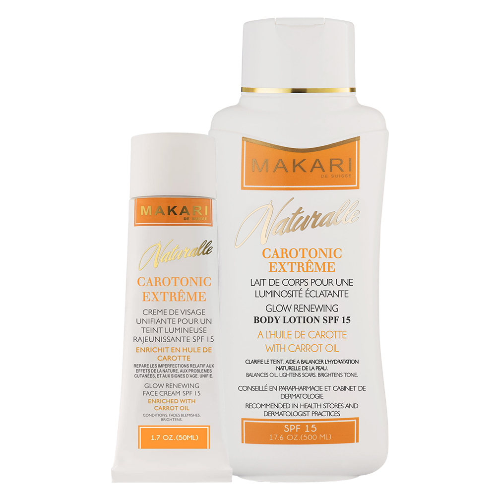 MAKARI Carotonic Extreme Lotion + Cream Set