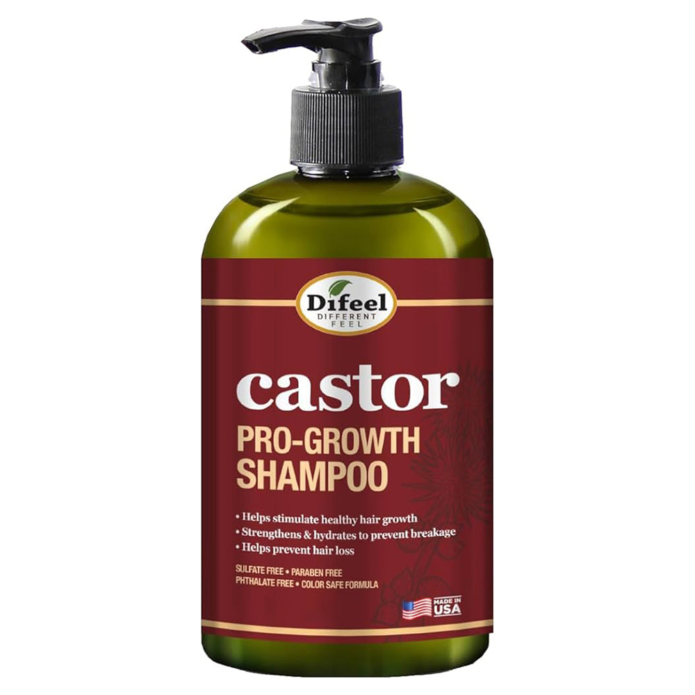 Difeel Castor Pro-Growth Shampoo 12 oz