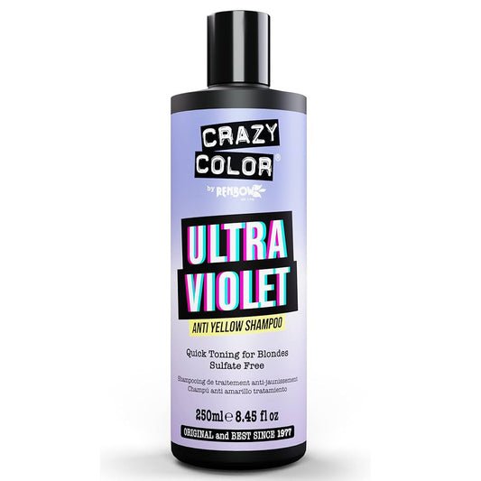 Crazy Color Ultra Violet Anti-Yellow Shampoo 250 ml